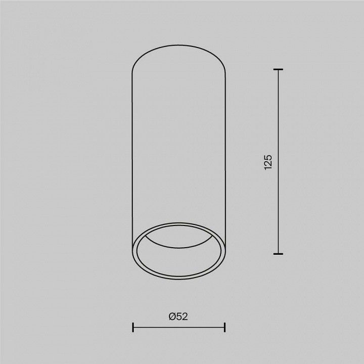 Накладной светильник Maytoni Technical FOCUS LED C056CL-L12W4K-W-PT