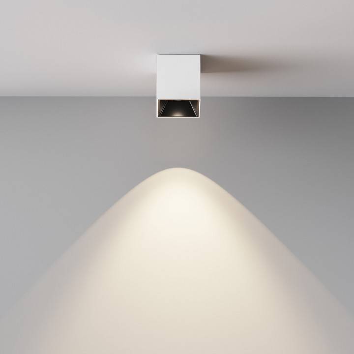 Накладной светильник Maytoni Alfa LED C064CL-5W4K-SQ-WB