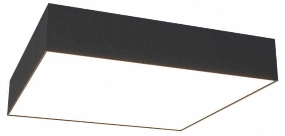Накладной светильник Maytoni Zon LED 40 Вт 4000K черный квадратный C067CL-L40B4K