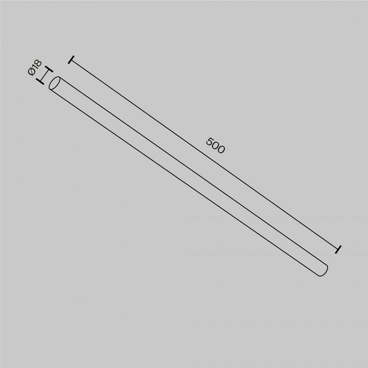 Штанги Maytoni Accessories for system Axity CA001-L500-BS