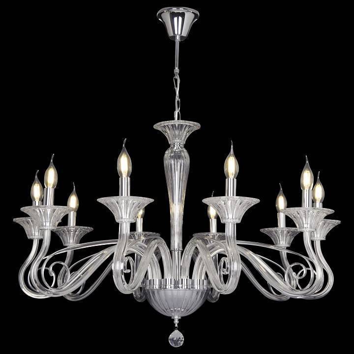 Подвесная люстра Maytoni Acqua 10 ламп DIA010PL-10TR