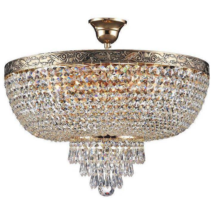 Люстра на штанге Maytoni Palace 6 ламп DIA890-CL-06-G