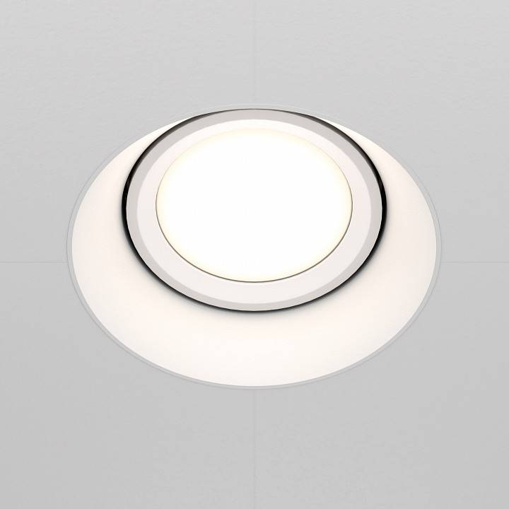 Встраиваемый светильник Maytoni Dot DL042-01-RD-W