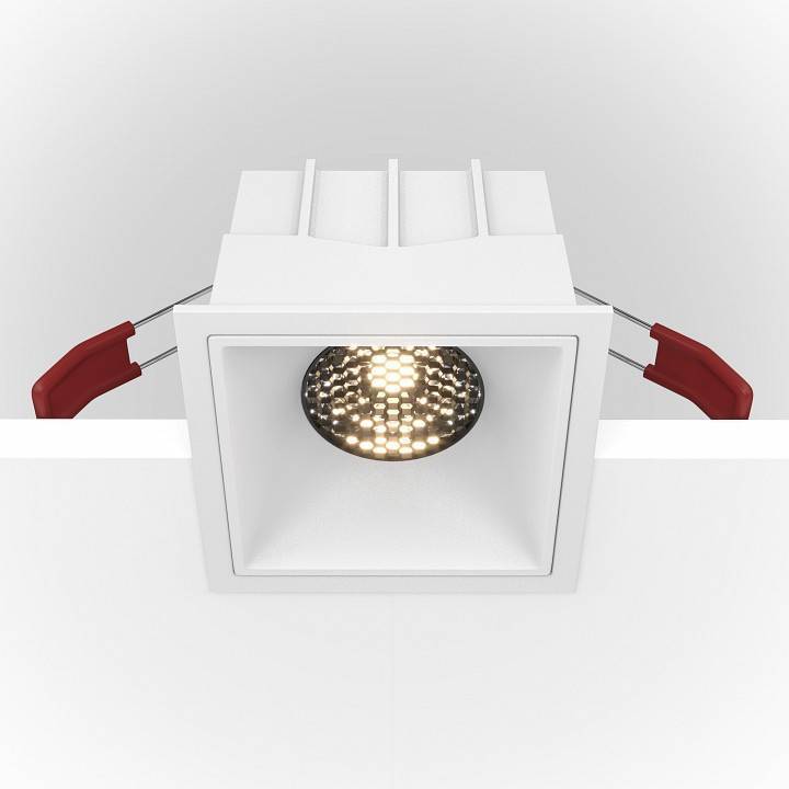 Встраиваемый светильник Maytoni Alfa DL043-01-15W3K-D-SQ-W