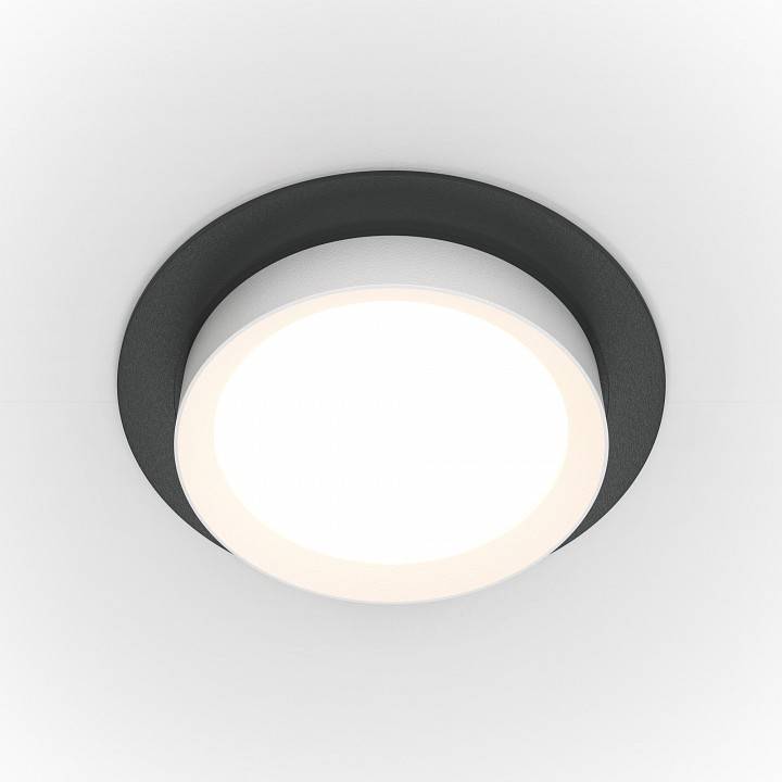 Встраиваемый светильник Maytoni Hoop DL086-GX53-RD-BW