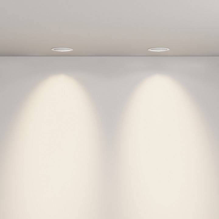 Встраиваемый светильник Maytoni Lens DL105-12W3K-W