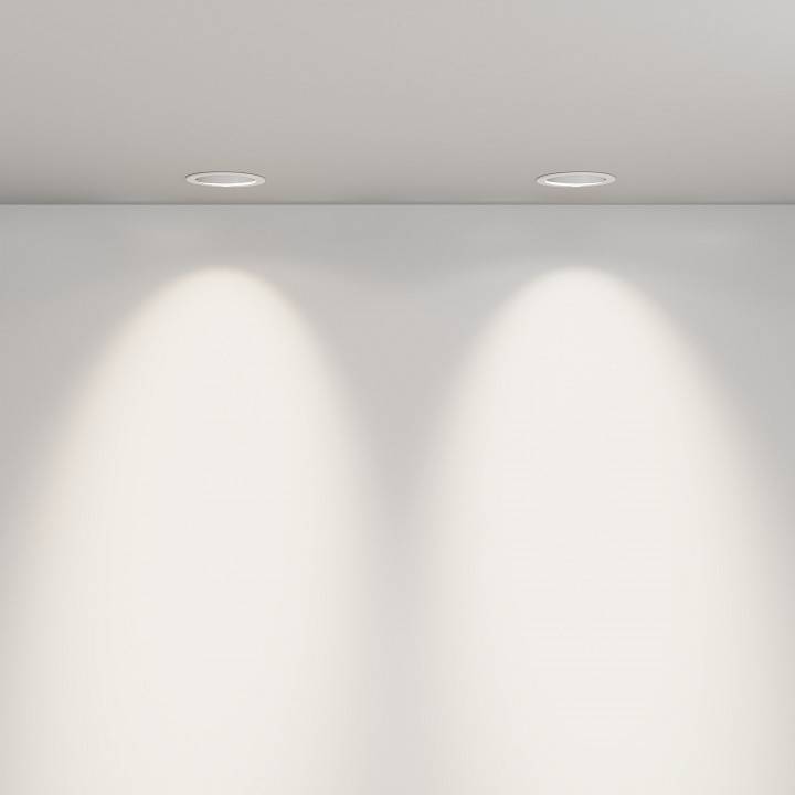 Встраиваемый светильник Maytoni Lens DL105-12W4K-W