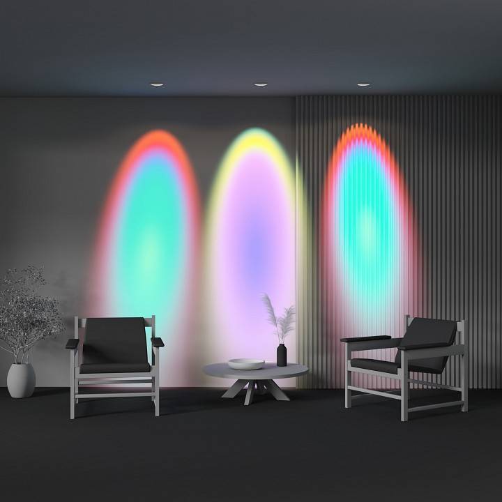 Встраиваемый светильник Maytoni Lens DL105-12W4K-W