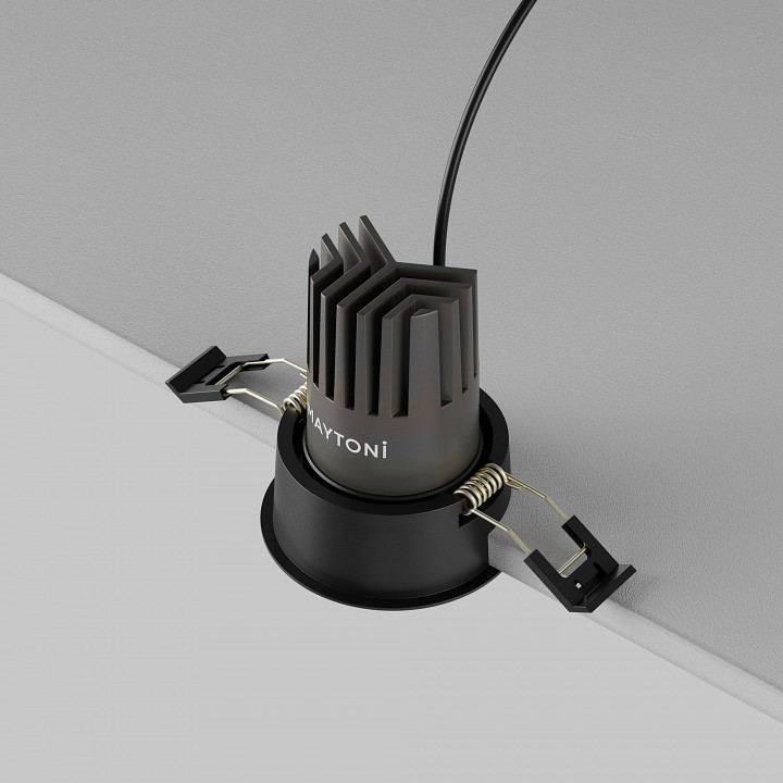 Встраиваемый светильник Maytoni  DL115-10W-3K-B