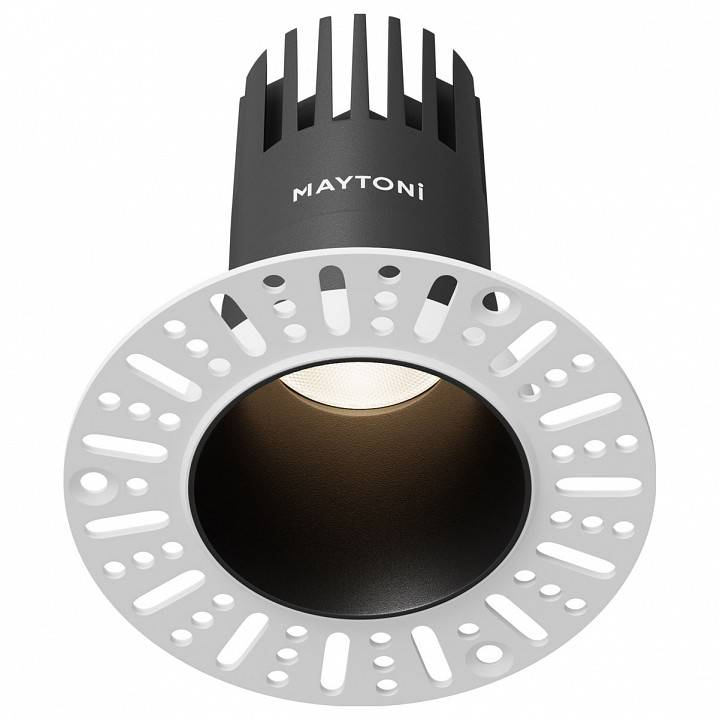 Встраиваемый светильник Maytoni Dip DL120-10W-4K-TRS-B