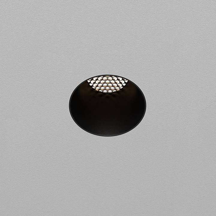 Встраиваемый светильник Maytoni Dip DL120-10W-4K-TRS-B