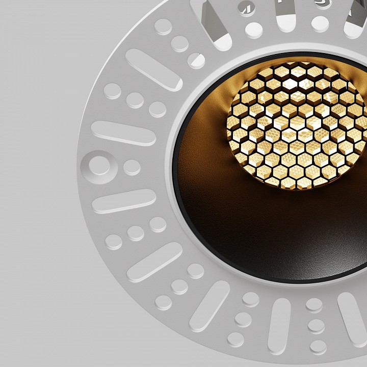 Встраиваемый светильник Maytoni  DL124-10W-2.7K-TRS-B