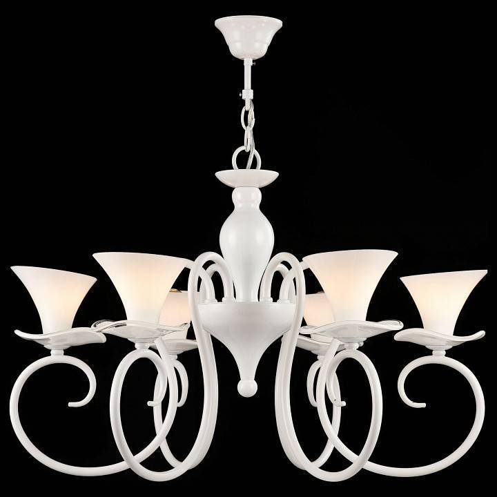 Подвесная люстра Freya Fabre 6 ламп FR2001-PL-06-W