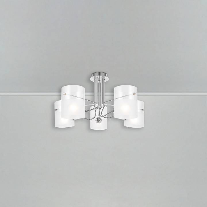 Люстра на штанге Freya Ampera FR2023PL-05CH