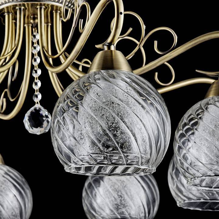 Потолочная люстра Freya Nella 8 ламп FR2662-PL-08-BZ