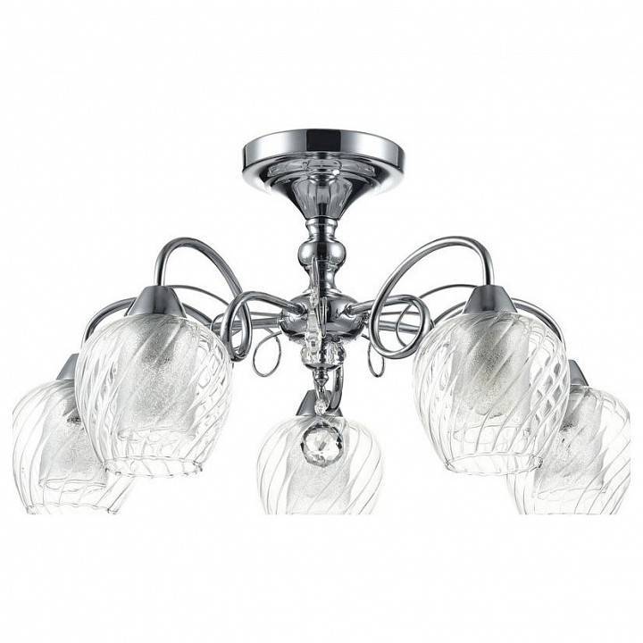 Люстра на штанге Freya Nora 5 ламп FR2663-PL-05-CH