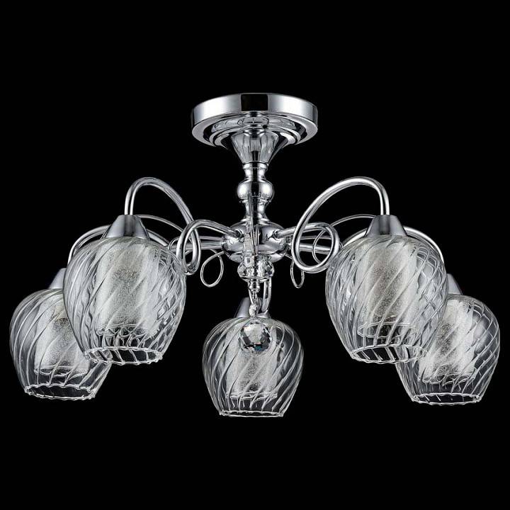 Люстра на штанге Freya Nora 5 ламп FR2663-PL-05-CH