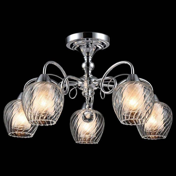 Люстра на штанге Freya Nora 5 ламп FR2663-PL-05-CH