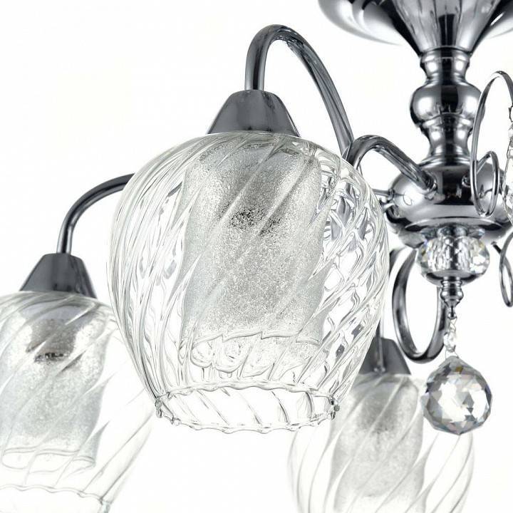 Люстра на штанге Freya Nora 5 ламп FR2663-PL-05-CH