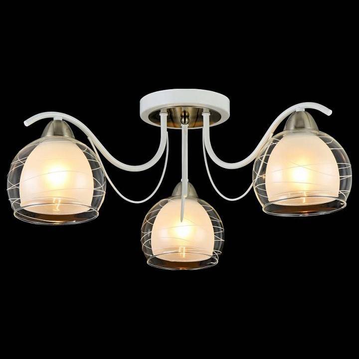 Потолочная люстра Freya Nikki 3 лампы FR5052-CL-03-W