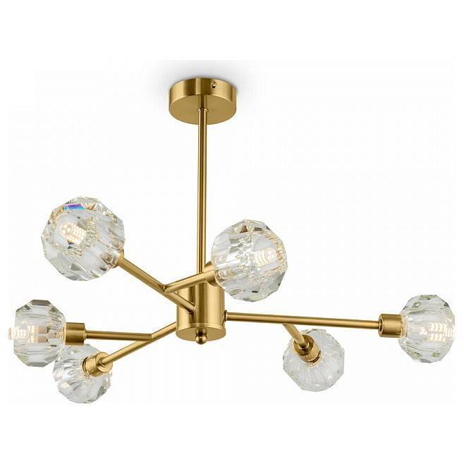 Люстра на штанге Freya Grace 6 ламп FR5114PL-06BZ