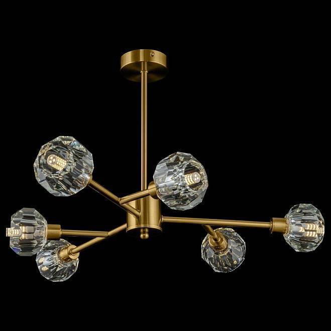 Люстра на штанге Freya Grace 6 ламп FR5114PL-06BZ