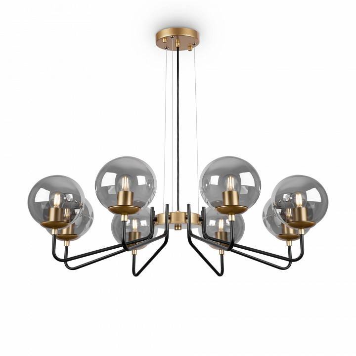 Подвесная люстра Freya Moricio 8 ламп FR5140PL-08GB