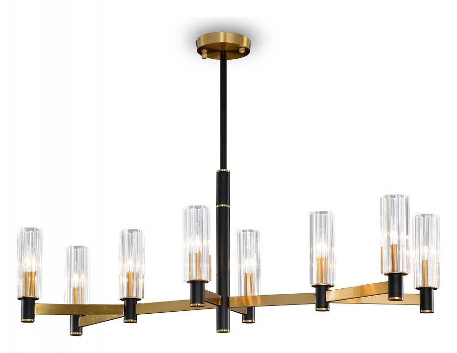 Люстра на штанге Freya Ambra 8 ламп FR5167PL-08BS
