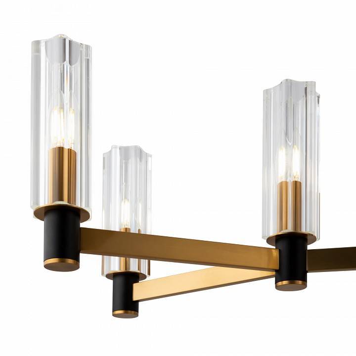 Люстра на штанге Freya Ambra 8 ламп FR5167PL-08BS