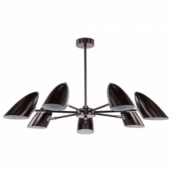 Люстра на штанге Freya Aida 7 ламп FR5852-CL-07-B