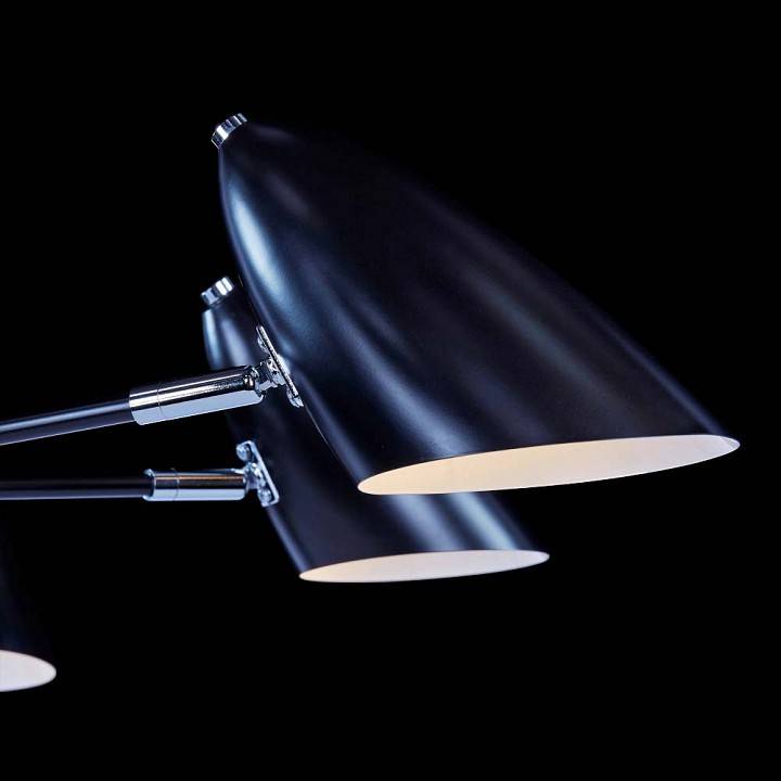 Люстра на штанге Freya Aida 7 ламп FR5852-CL-07-B