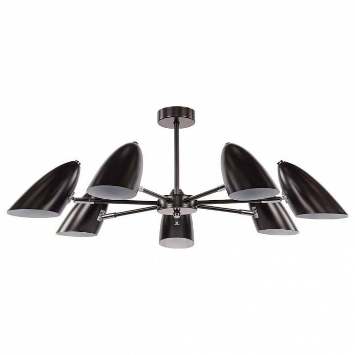 Люстра на штанге Freya Aida 7 ламп FR5852-CL-07-B