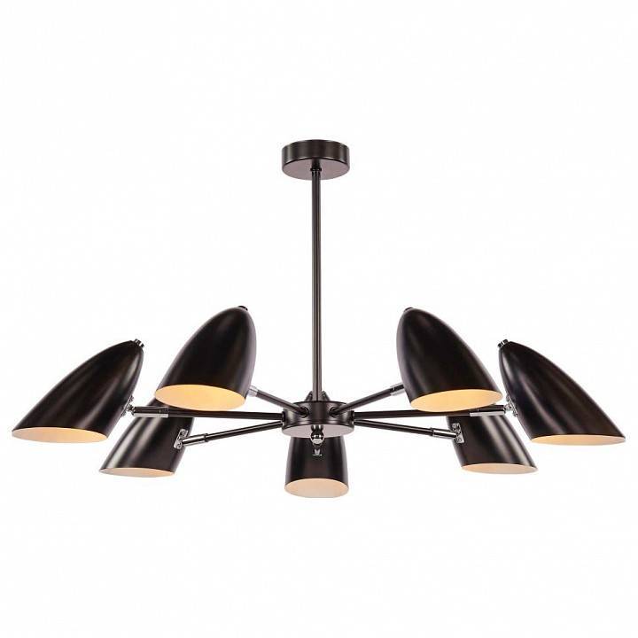 Люстра на штанге Freya Aida 7 ламп FR5852-CL-07-B