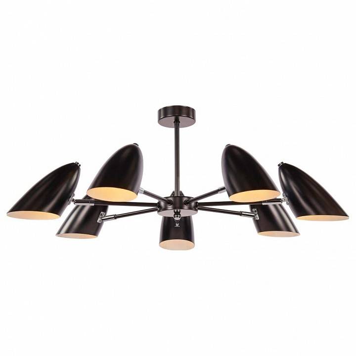 Люстра на штанге Freya Aida 7 ламп FR5852-CL-07-B