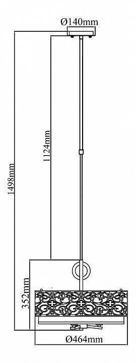 Потолочный светильник Maytoni Venera 3xE14 H260-03-N