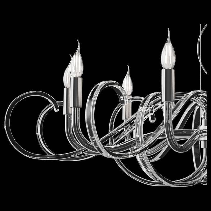 Подвесная люстра Maytoni Atlanta 9 ламп MOD051PL-09TR