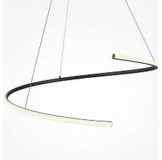 Подвесной светодиодный светильник Maytoni Curve MOD242PL-L33BK
