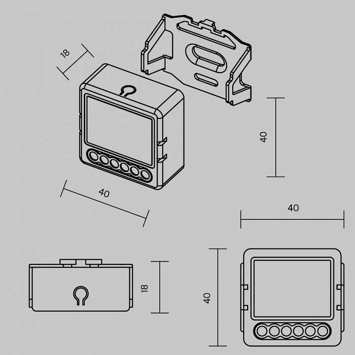 Конвертер Wi-Fi для смартфонов и планшетов Maytoni MSN002