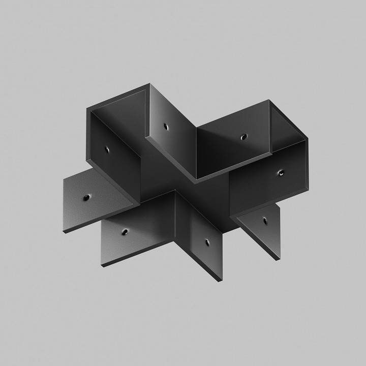 Соединитель X-образный для трекового профиля Maytoni Line Elasity O-TR001-CC