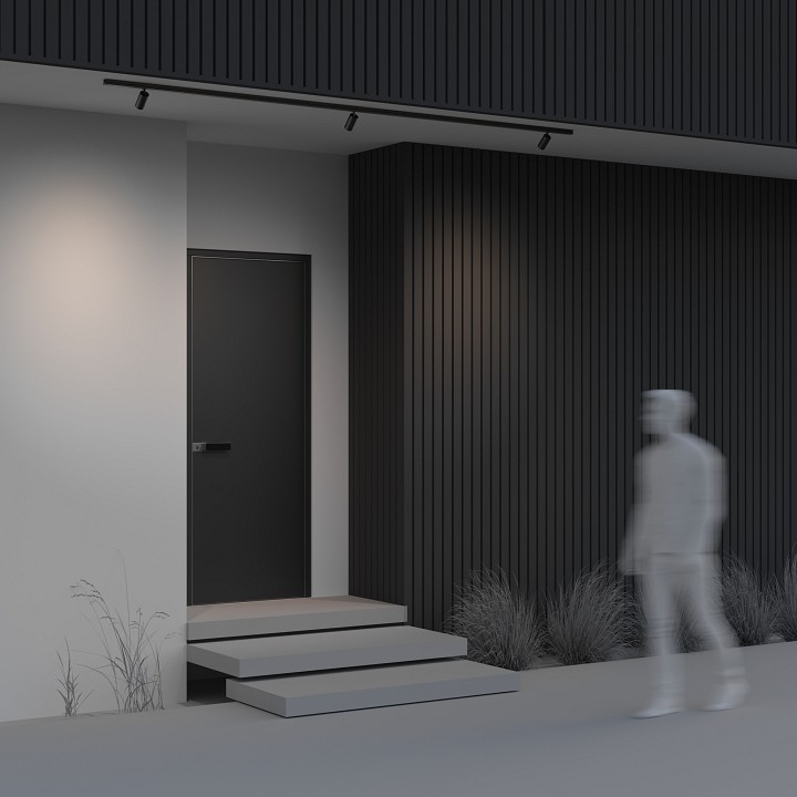 Трековый светодиодный светильник Maytoni Focus Led O-TR02-1-S-8WB3K