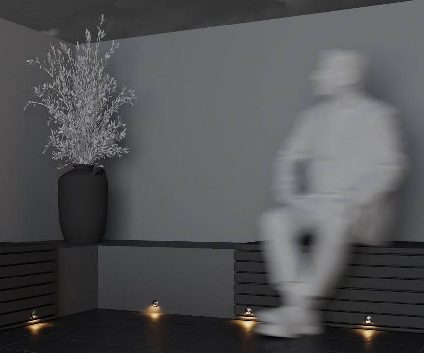 Светильник встраиваемый в грунт Maytoni Flash O044DL-L1S3K1