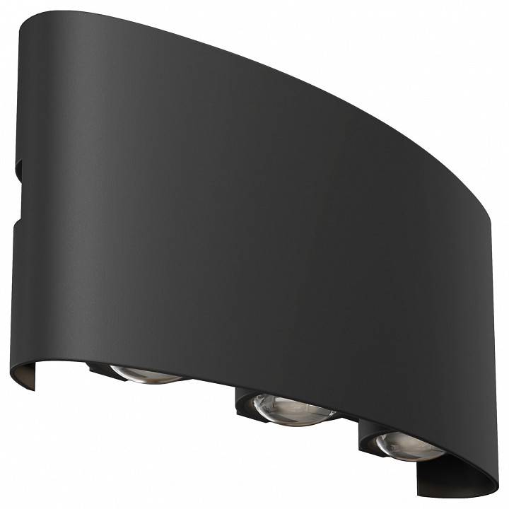 Светильник уличный настенный Maytoni Strato 6 Вт 3000K O417WL-L6B3K