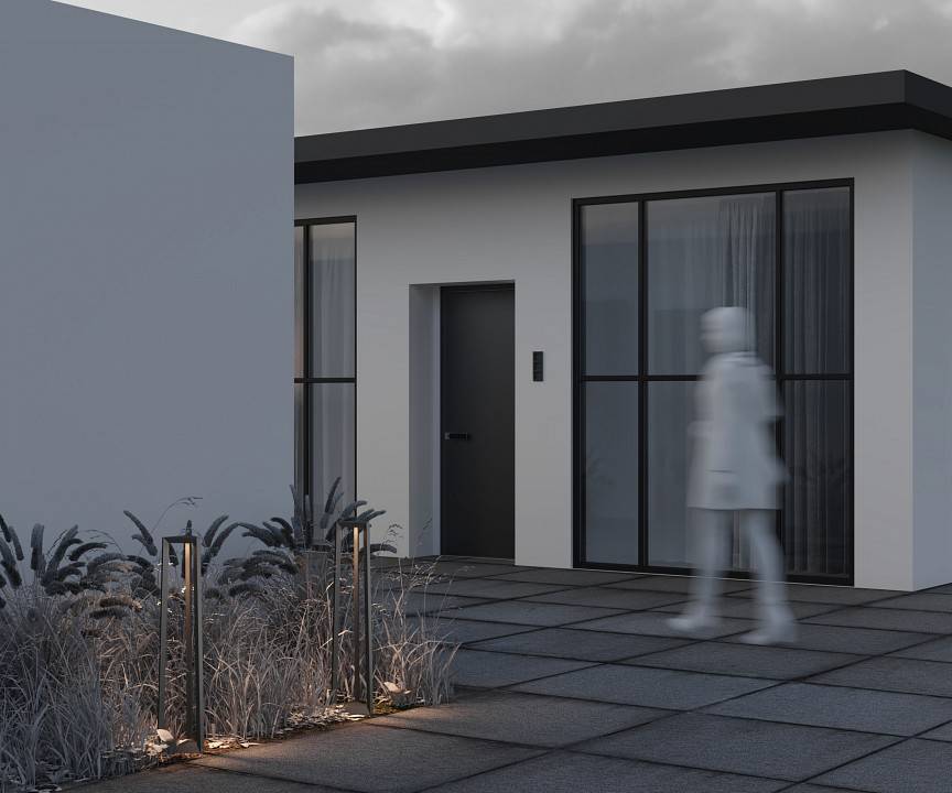 Уличный светодиодный светильник Maytoni Luft O466FL-L12B3K1