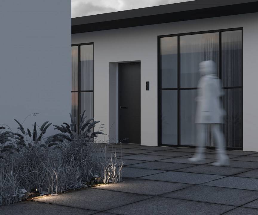 Светильник уличный наземный Maytoni Sleek O477FL-L2GF3K1