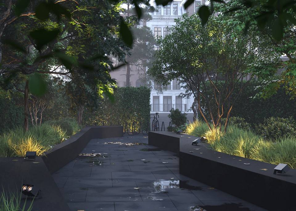 Прожектор светодиодный Maytoni Spot 10 Вт 3000 К IP65 O486FL-L10GF3K