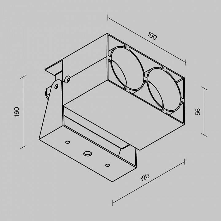 Прожектор светодиодный Maytoni Spot 10 Вт 3000 К IP65 O486FL-L10GF3K