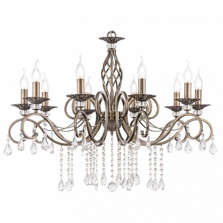 Подвесная люстра Maytoni Grace 10 ламп RC247-PL-10-R