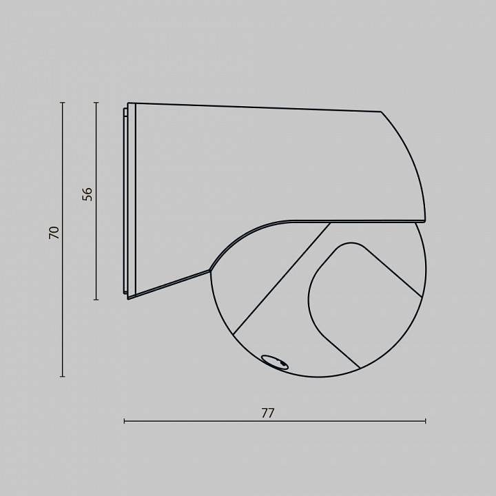 Датчик движения и освещенности Maytoni SI-01