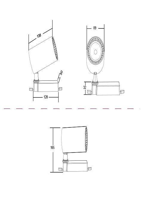 Трековый светильник Maytoni Vuoro 17 Вт 4000K TR003-1-17W4K-B