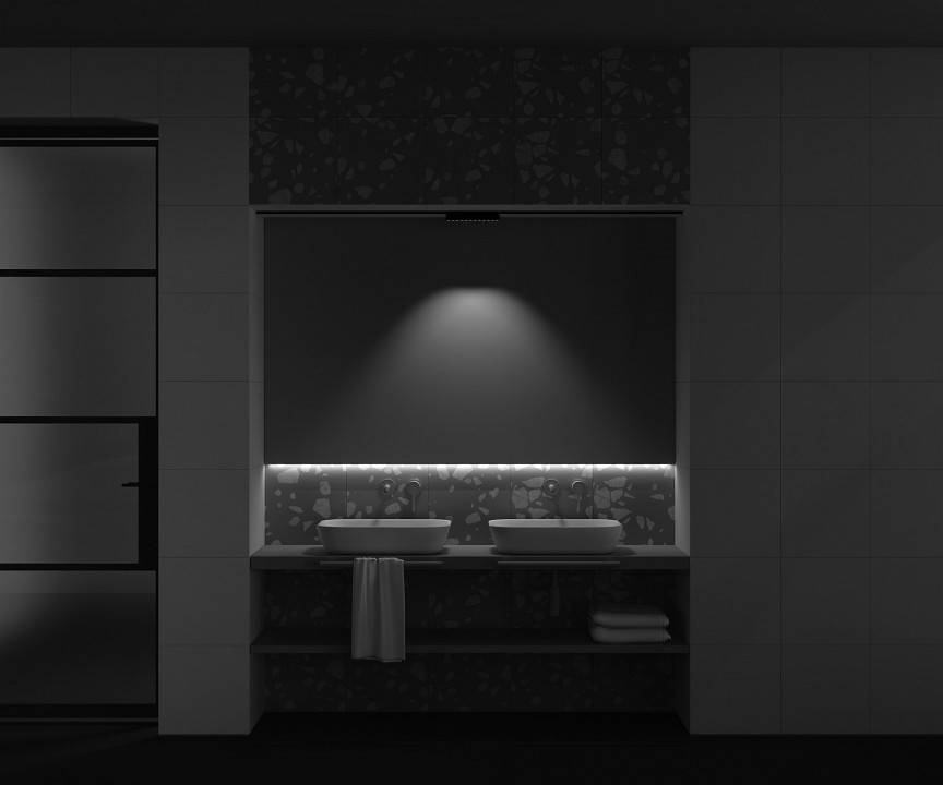 Накладной светильник Maytoni Points TR082-1-12W3K-M-B